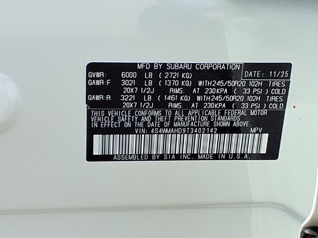 Certified 2026 Subaru Ascent Limited Bronze AWD/4WD image 10