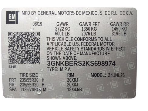 Used 2019 Chevrolet Blazer RS w/ LPO, Floor Liner Package image 18