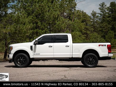 Used 2020 Ford F350 Limited AWD/4WD image 7