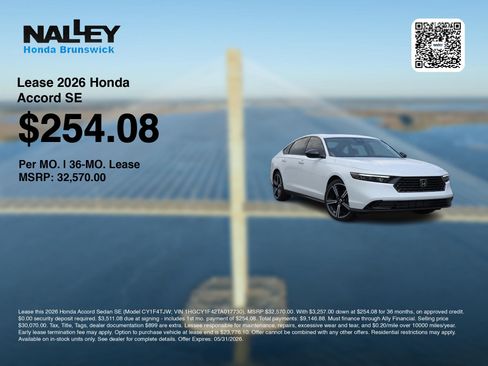 New 2026 Honda Accord SE image 3