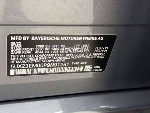 Used 2023 BMW X7 xDrive40i w/ M Sport Package AWD/4WD image 26