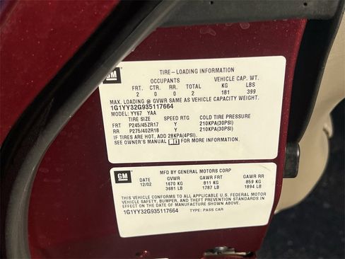 Used 2003 Chevrolet Corvette Base w/ Preferred Equipment Group1 image 32