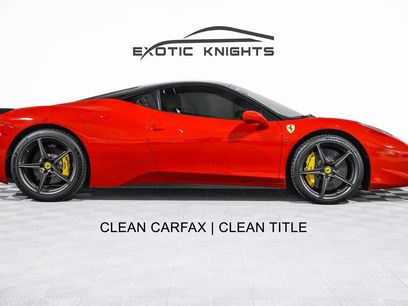 Used 2012 Ferrari 458 Italia Coupe