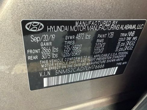 Used 2020 Hyundai Santa Fe SE AWD/4WD image 36