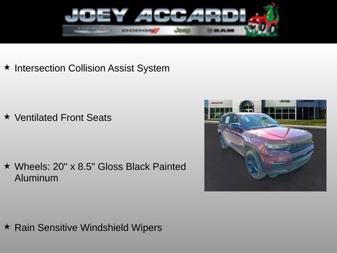 New 2025 Jeep Grand Cherokee L Limited w/ Luxury Tech Group II image 22