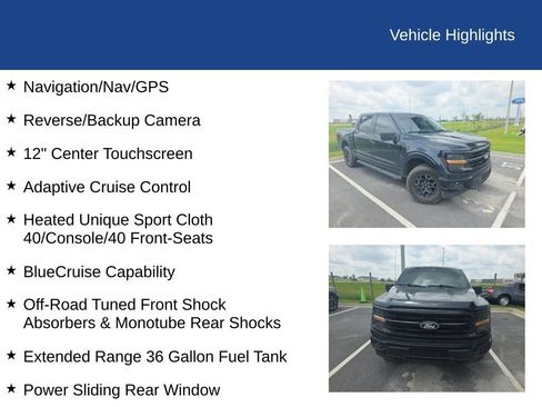 Used 2024 Ford F150 XLT w/ Equipment Group 302A MID AWD/4WD image 4