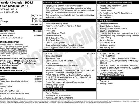 Used 2019 Chevrolet Silverado 1500 LT w/ All-Star Edition image 15