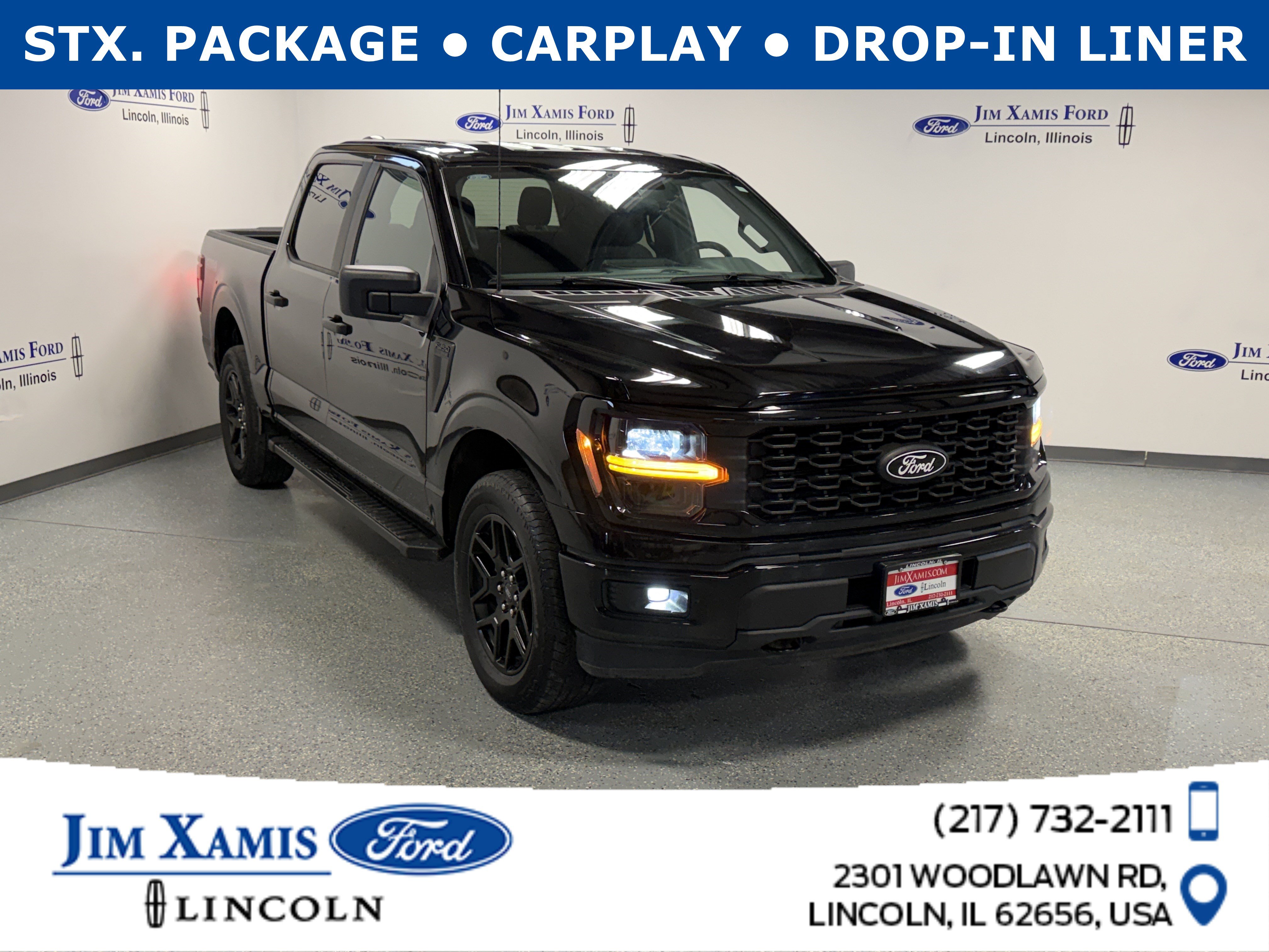 Used 2024 Ford F150 STX w/ STX Black Appearance Package AWD/4WD image 1