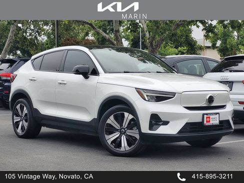 Used 2023 Volvo C40 P8 Recharge Plus AWD/4WD image 1