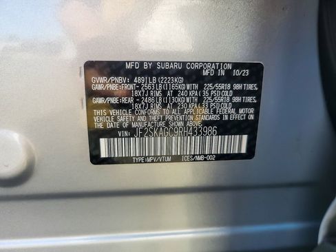 Certified 2024 Subaru Forester Sport AWD/4WD image 25