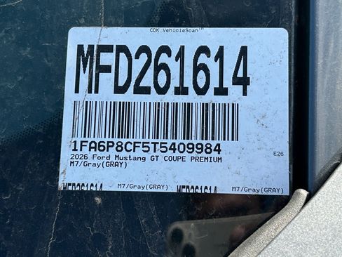 New 2026 Ford Mustang GT Premium RWD image 31
