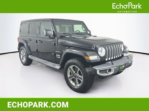Used 2019 Jeep Wrangler Unlimited Sahara AWD/4WD image 1