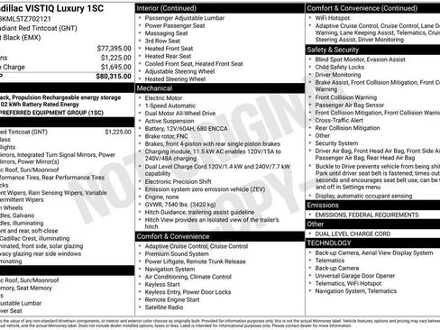 New 2026 Cadillac Vistiq Luxury image 10