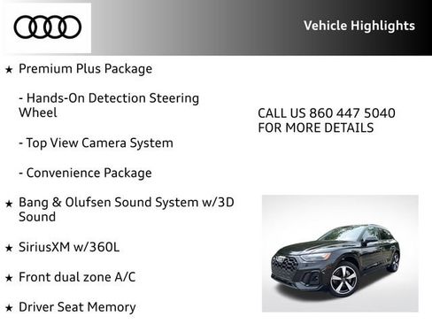 Certified 2023 Audi Q5 2.0T Premium Plus w/ Premium Plus Package AWD/4WD image 38