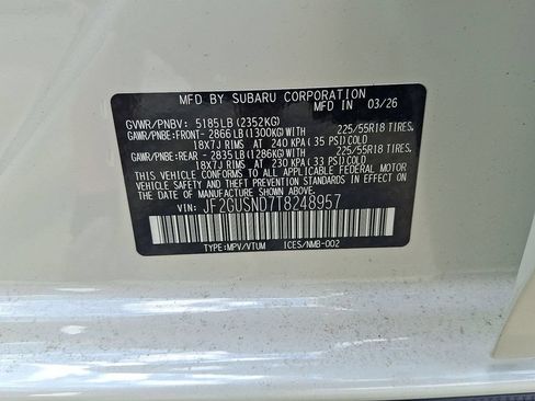 New 2026 Subaru Crosstrek 2.5i Limited w/ Convenience Package AWD/4WD image 18