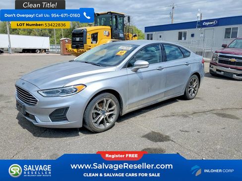 Used 2020 Ford Fusion SEL FWD image 1
