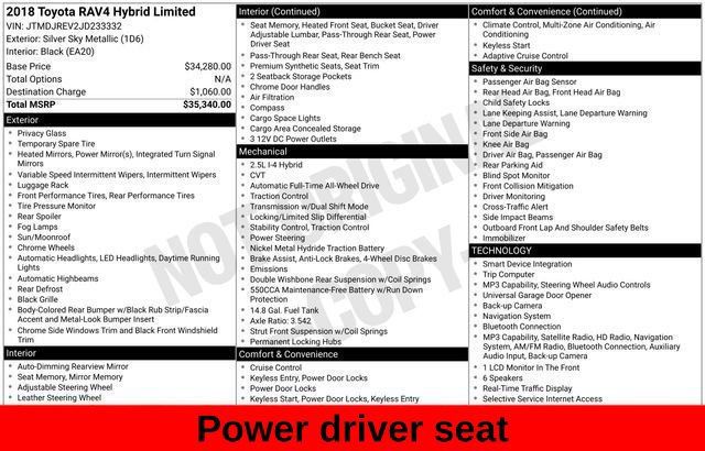 Used 2018 Toyota RAV4 Limited AWD/4WD image 24