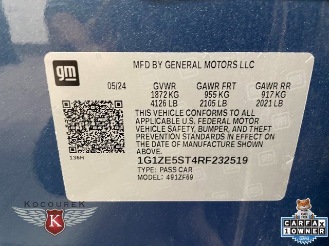 Used 2024 Chevrolet Malibu LT FWD image 27
