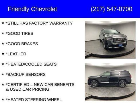 Used 2023 GMC Acadia Denali w/ Black Diamond Edition AWD/4WD image 12