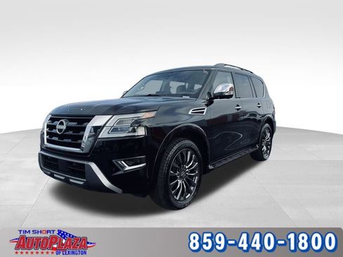Used 2024 Nissan Armada Platinum w/ Captain's Chairs Package image 1
