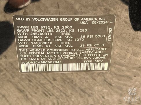 Used 2024 Volkswagen Atlas SE FWD image 27