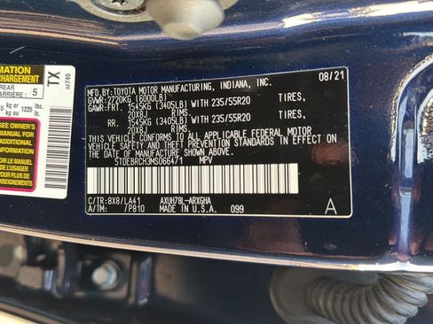 Used 2021 Toyota Highlander Platinum AWD/4WD image 45