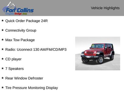 Used 2013 Jeep Wrangler Unlimited Rubicon w/ Connectivity Group