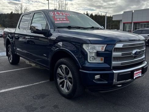 Used 2015 Ford F150 Platinum w/ Equipment Group 701A Luxury image 4