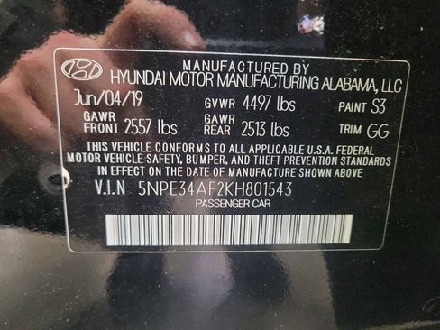 Used 2019 Hyundai Sonata SEL image 33