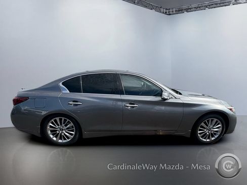 Used 2023 INFINITI Q50 Luxe w/ Cargo Package RWD image 3