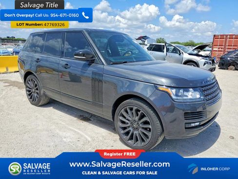 Used 2017 Land Rover Range Rover Supercharged image 5
