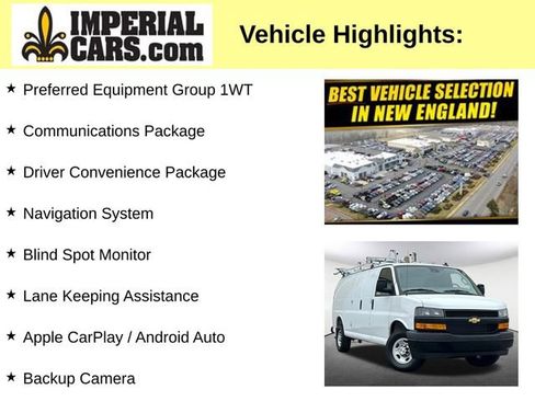 Used 2025 Chevrolet Express 2500 Extended w/ Communications Package RWD image 7