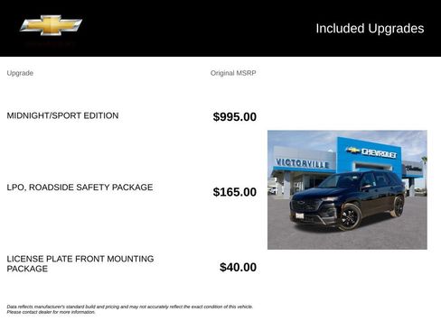Certified 2023 Chevrolet Traverse LT w/ Midnight/Sport Edition AWD/4WD image 5