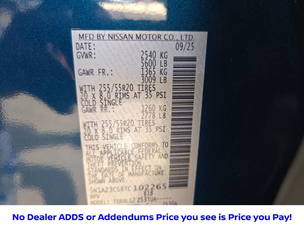 Certified 2026 Nissan Murano SL AWD/4WD image 45