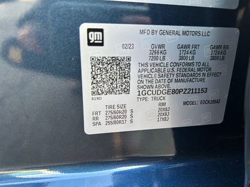 Used 2023 Chevrolet Silverado 1500 LTZ image 34