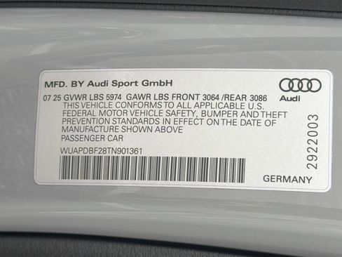 New 2026 Audi RS 7 Performance image 43