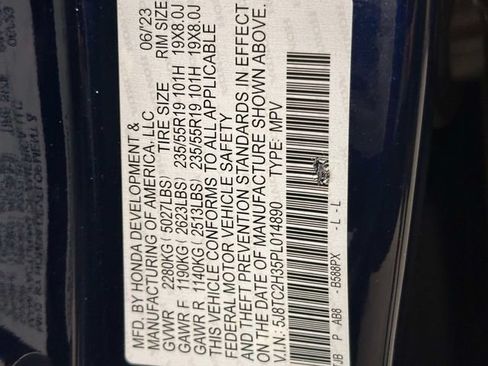 Certified 2023 Acura RDX AWD image 17