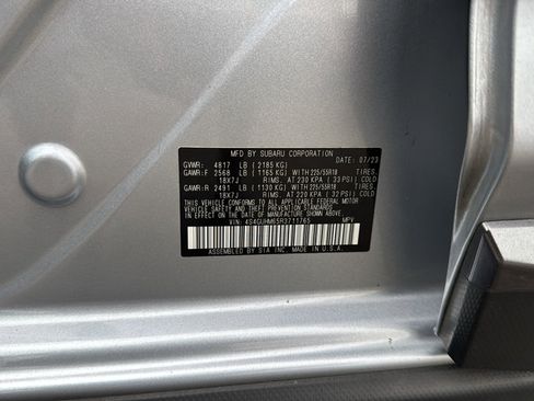 Certified 2024 Subaru Crosstrek 2.5i Limited AWD/4WD image 48