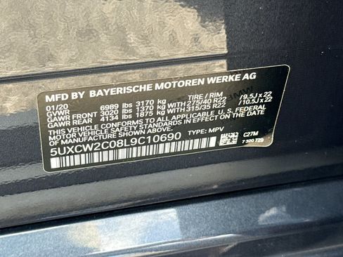 Used 2020 BMW X7 xDrive40i w/ Executive Package AWD/4WD image 46