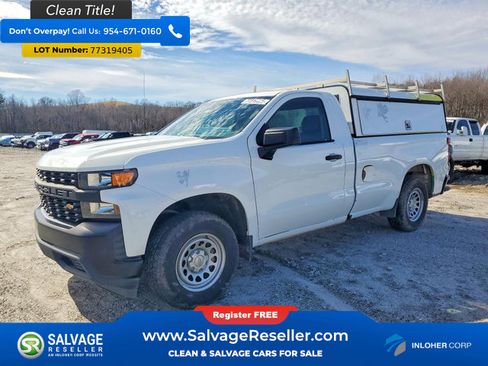 Used 2021 Chevrolet Silverado 1500 W/T RWD image 1
