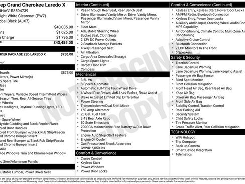 Used 2024 Jeep Grand Cherokee Laredo X AWD/4WD image 4