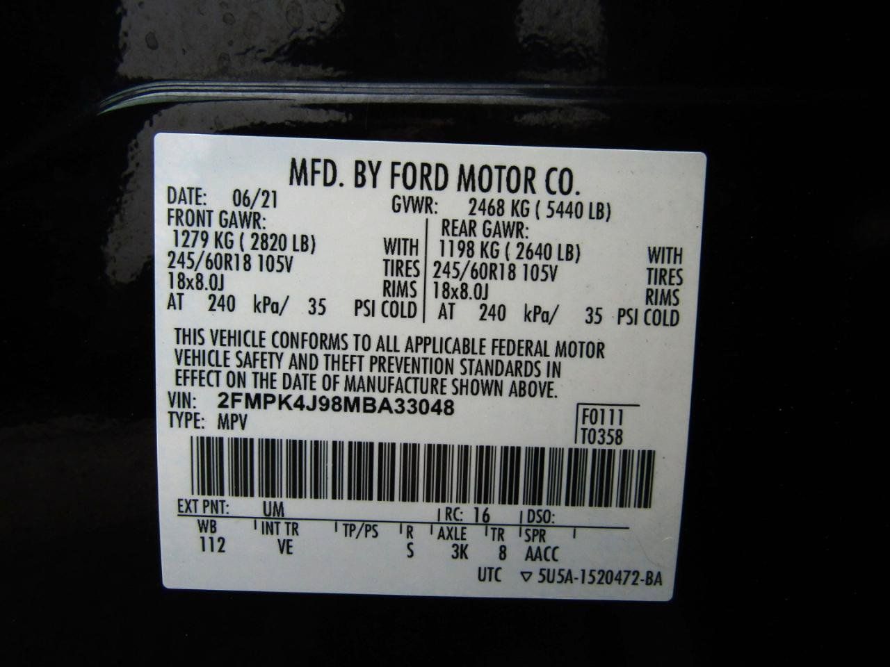 Used 2021 Ford Edge SEL w/ Convenience Package AWD/4WD image 27