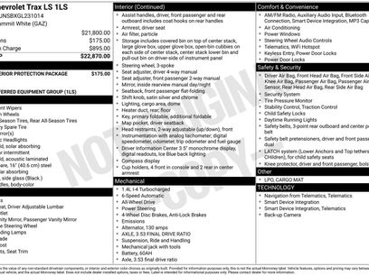 Used 2016 Chevrolet Trax LS