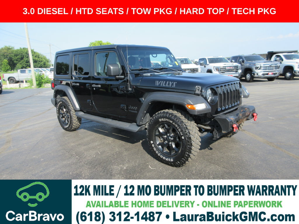Used 2021 Jeep Wrangler Unlimited Sport AWD/4WD image 1