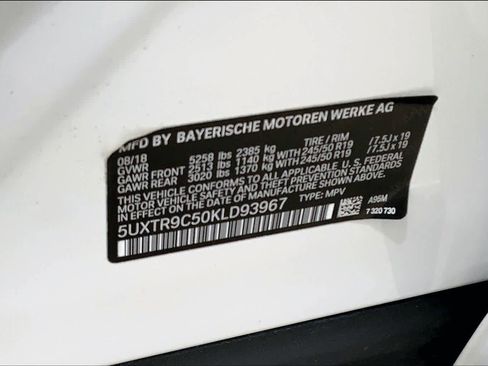 Used 2019 BMW X3 xDrive30i w/ Luxury Package AWD/4WD image 33