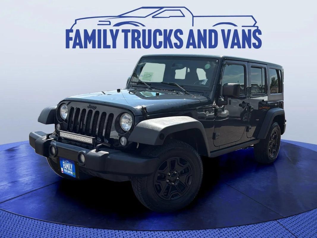 Used 2018 Jeep Wrangler Unlimited Sport w/ Quick Order Package 24W AWD/4WD image 1