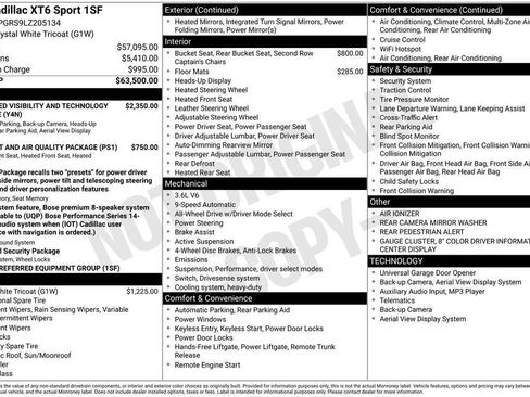 Used 2020 Cadillac XT6 Sport image 11