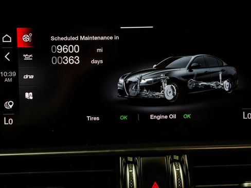 Used 2022 Alfa Romeo Giulia Ti w/ Active Assist Plus Package RWD image 35