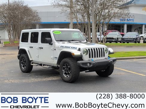 Used 2021 Jeep Wrangler Unlimited Rubicon 4xe w/ Cold Weather Group image 1