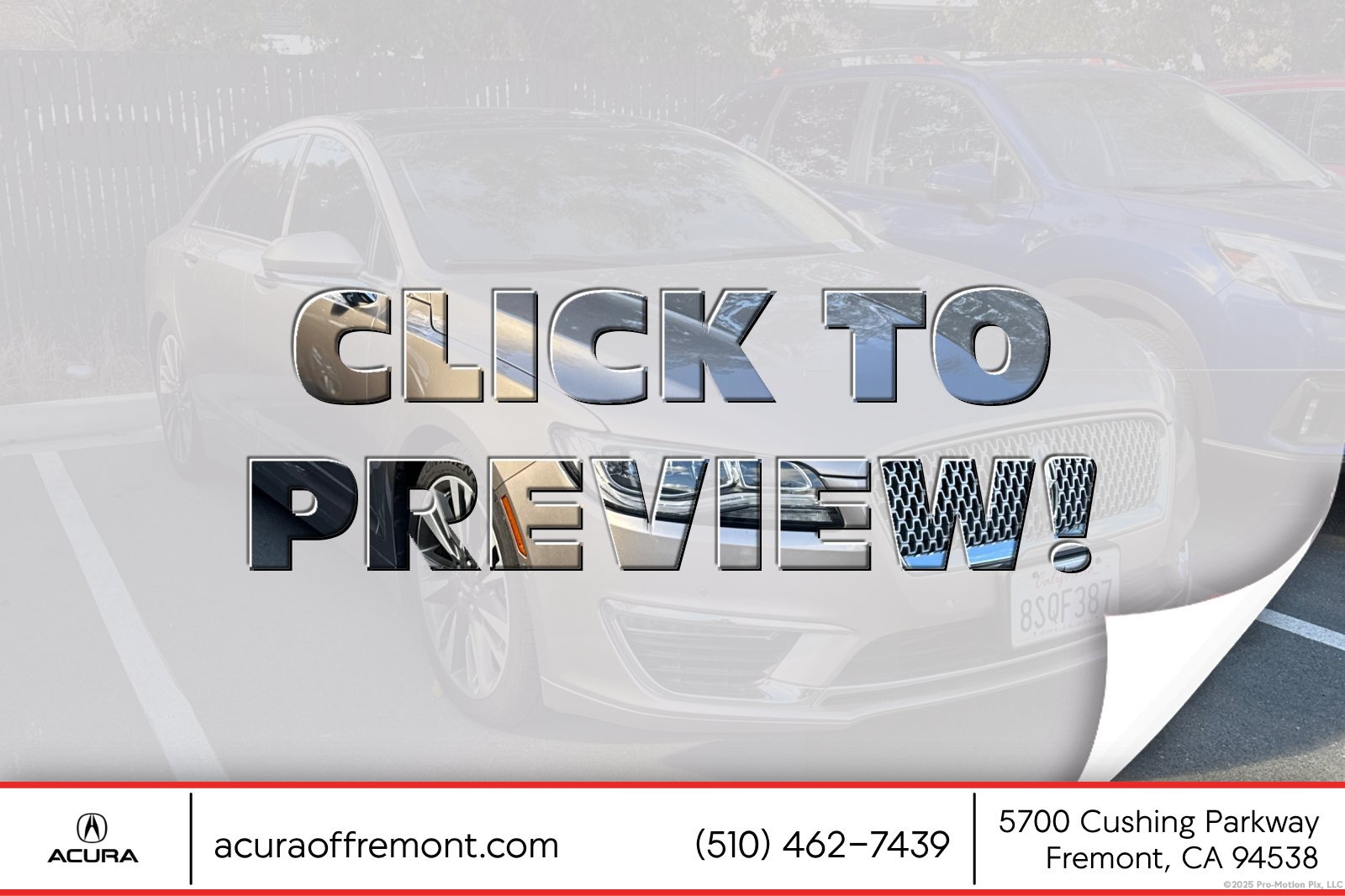 Used 2019 Lincoln MKZ Reserve w/ Luxury Package FWD image 1